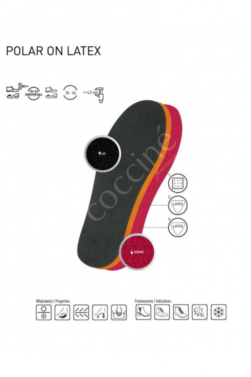 Coccine Dziecięca zolīte ZimoIna Polar Uz lateksa Do INycinania 19-35 Coccine Dziecięca zolīte ZimoIna Polar Uz lateksa Do INycinania 19-35