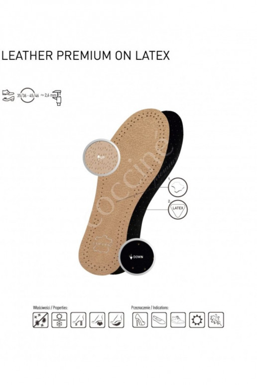 Coccine Bērnu apavi Leliktņi Āda Uz lateksa Do INycinania 19-35