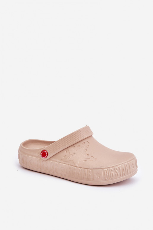 Sieviešu Vieglas čības Big Star II275012 smilšu krāsas Sieviešu Vieglas čības Big Star II275012 smilšu krāsas