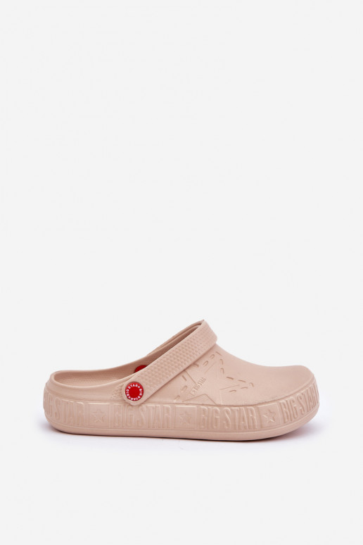 Sieviešu Vieglas čības Big Star II275012 smilšu krāsas Sieviešu Vieglas čības Big Star II275012 smilšu krāsas