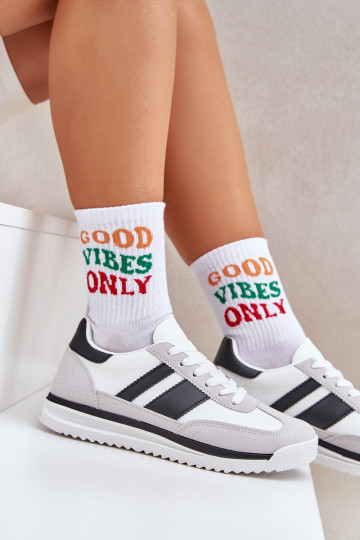 sporta apavi Sneakers modeļa apavi Sieviešu baltas krāsas Galabis 2