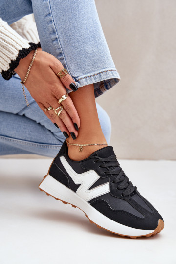 sporta apavi Sneakers modeļa apavi Sieviešu melnas krāsas Britma