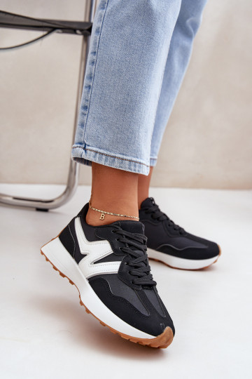 sporta apavi Sneakers modeļa apavi Sieviešu melnas krāsas Britma 2