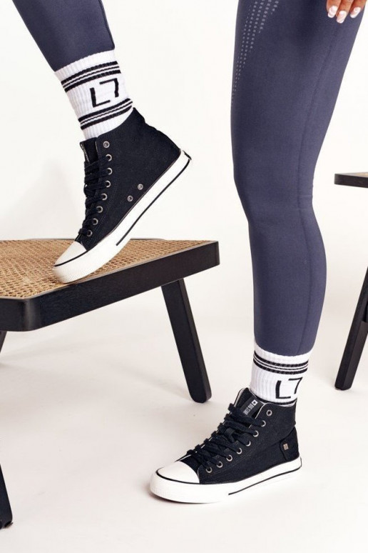 Sieviešu tõmblukuga Big Star DD274330 melnas krāsas