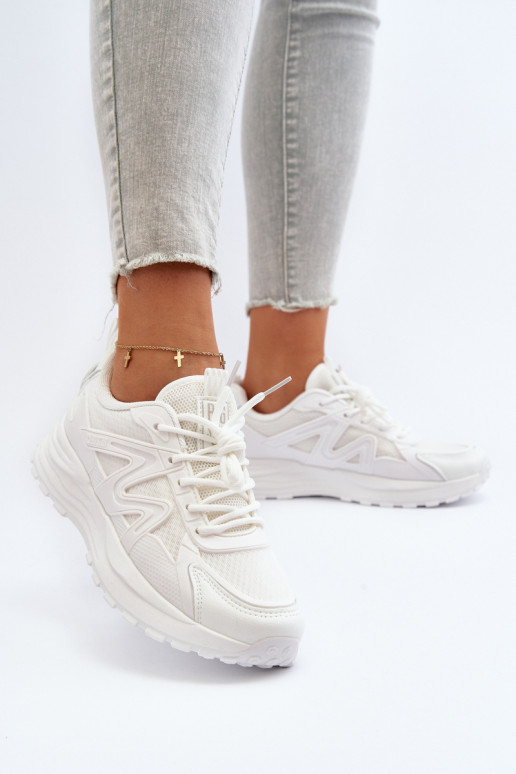 Stilīgasrnas brīvā laika apavi Big Star NN274A084 baltas krāsas Stilīgasrnas brīvā laika apavi Big Star NN274A084 baltas krāsas