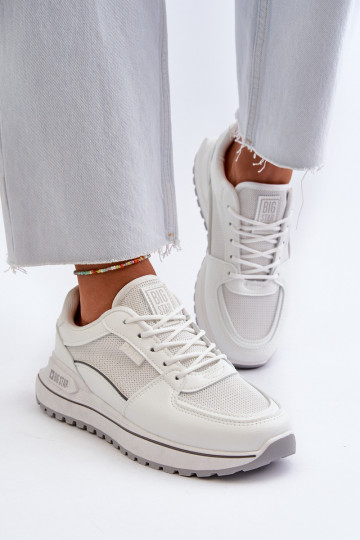 Sneakers modeļa apavi Sieviešu Big Star NN274A089 baltas krāsas