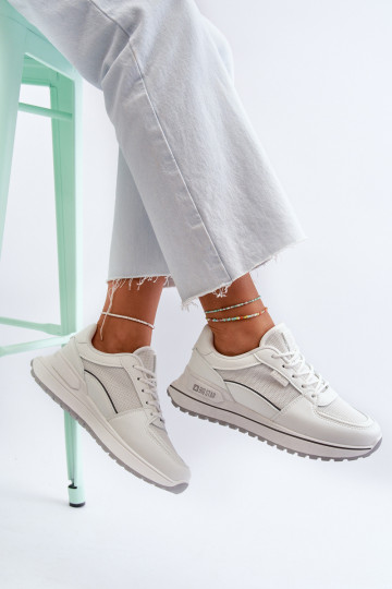 Sneakers modeļa apavi Sieviešu Big Star NN274A089 baltas krāsas 2
