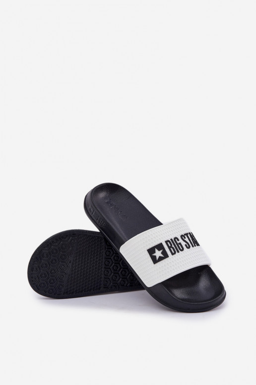 vīriešiem Čības Big Star JJ174506 baltas krāsas