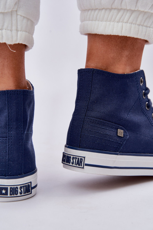 Sieviešu tõmblukuga Big Star DD274333 tumši zilas krāsas Sieviešu tõmblukuga Big Star DD274333 tumši zilas krāsas