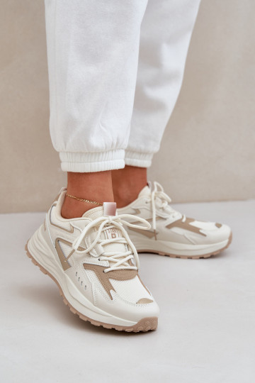 sporta apavi Sieviešu Big Star NN274A096 HI-POLY SYSTEM smilšu krāsas