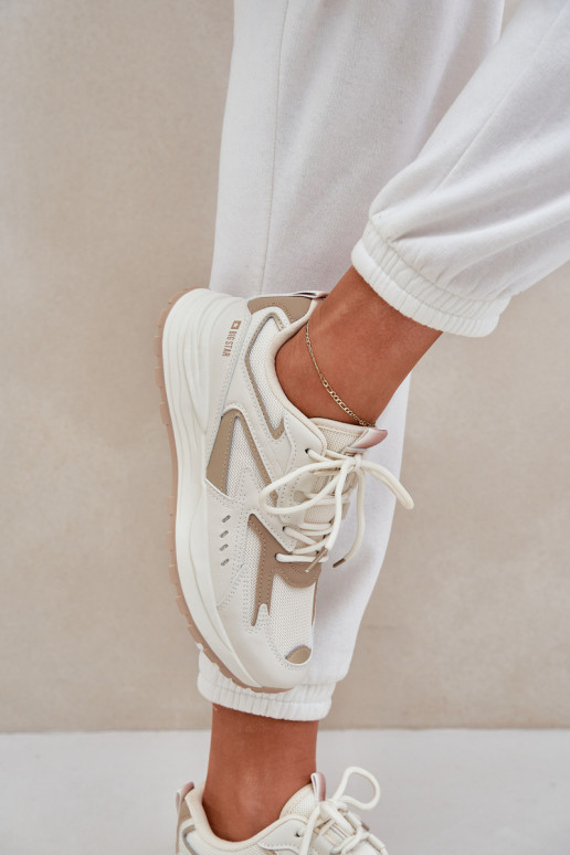 sporta apavi Sieviešu Big Star NN274A096 HI-POLY SYSTEM smilšu krāsas sporta apavi Sieviešu Big Star NN274A096 HI-POLY SYSTEM smilšu krāsas