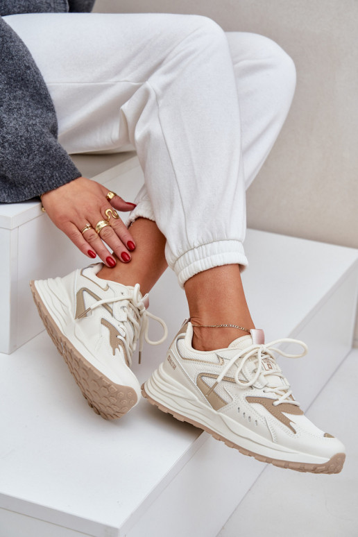 sporta apavi Sieviešu Big Star NN274A096 HI-POLY SYSTEM smilšu krāsas sporta apavi Sieviešu Big Star NN274A096 HI-POLY SYSTEM smilšu krāsas