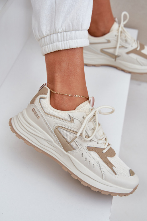 sporta apavi Sieviešu Big Star NN274A096 HI-POLY SYSTEM smilšu krāsas sporta apavi Sieviešu Big Star NN274A096 HI-POLY SYSTEM smilšu krāsas