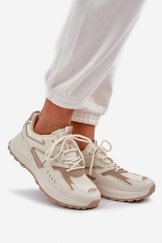 sporta apavi Sieviešu Big Star NN274A096 HI-POLY SYSTEM smilšu krāsas sporta apavi Sieviešu Big Star NN274A096 HI-POLY SYSTEM smilšu krāsas