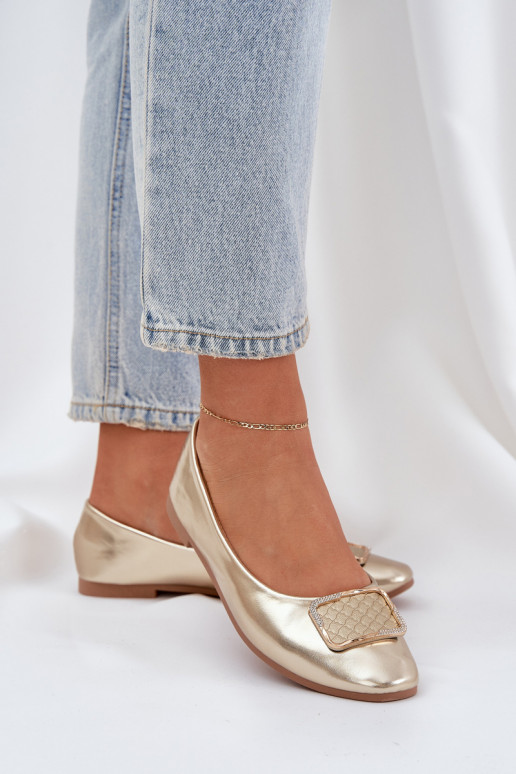 Eko Balerīnas ar ornamentiem Zelta krāsas Tulnelia