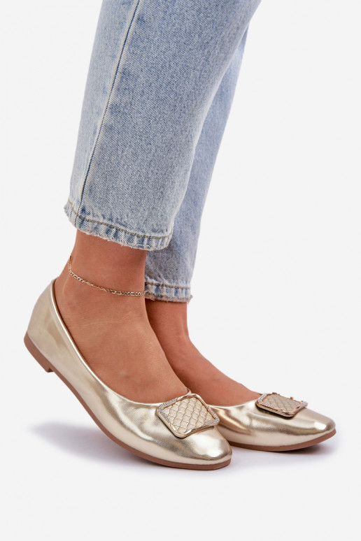 Eko Balerīnas ar ornamentiem Zelta krāsas Tulnelia