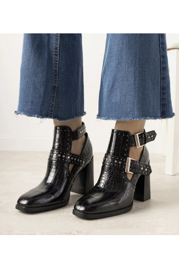 Melni ažūra puszābaki ar... 2