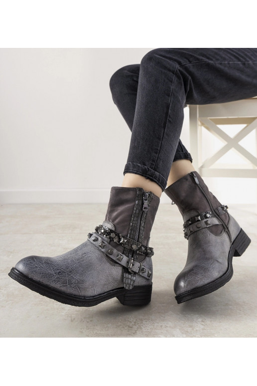 Pelēki puszābaki ar radzēm Elffie