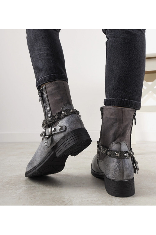 Pelēki puszābaki ar radzēm Elffie