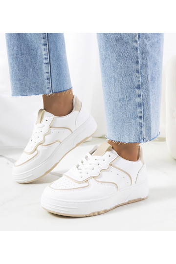 Baltas un bēšas sieviešu... 2