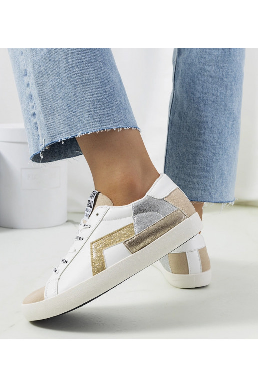 Amaal baltas spīdīgas kedas