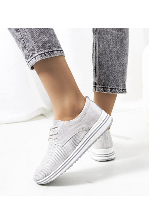 Sudraba Serra ādas kedas