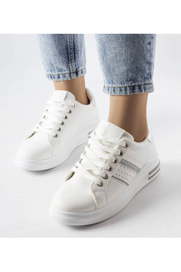 Baltas Lanoie platformas kedas