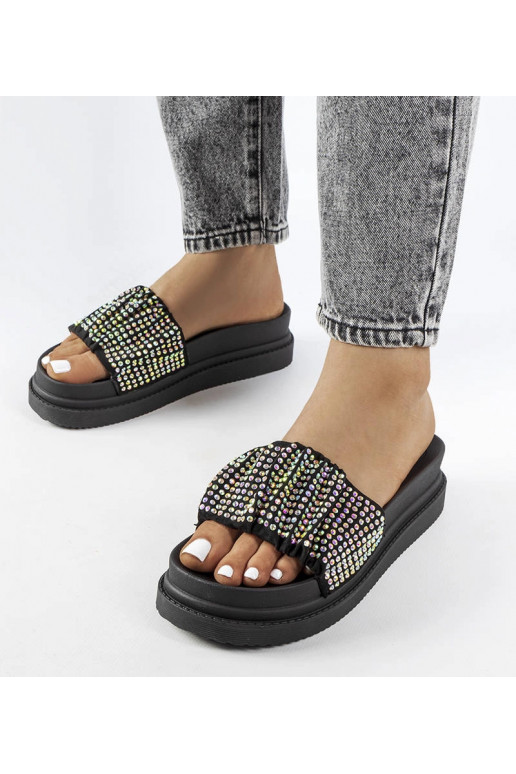 Melni Franet cirkona platformas mūļi