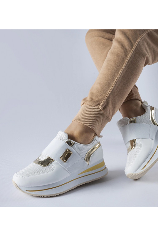 Sages White Slip-On platformas kedas