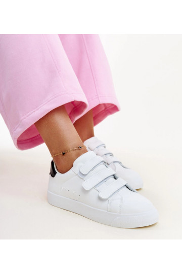 Melnbaltas Samala velcro kedas