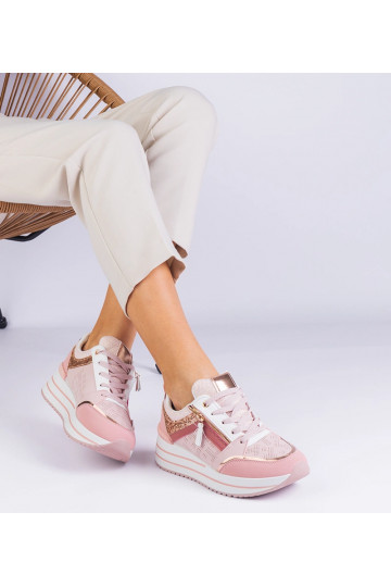 Rozā platformas sporta...