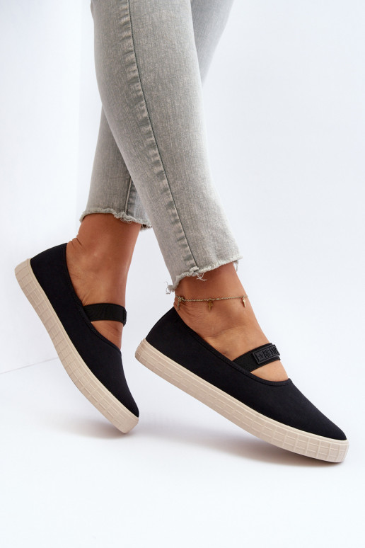 Sieviešu apavi Big Star NN274603 melnas krāsas Sieviešu apavi Big Star NN274603 melnas krāsas