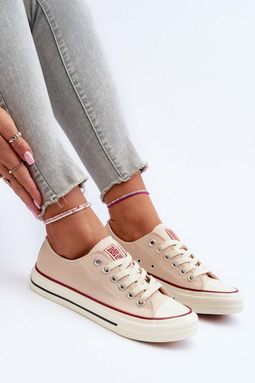 Zems sieviešu puszābaki Big Star NN274272 smilšu krāsas Zems sieviešu puszābaki Big Star NN274272 smilšu krāsas