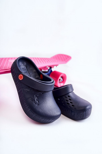 Bērnu apavi Vieglas čības Crocs Big Star II375002 tumši zilas krāsas
