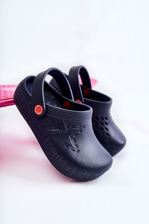 Bērnu apavi Vieglas čības Crocs Big Star II375002 tumši zilas krāsas