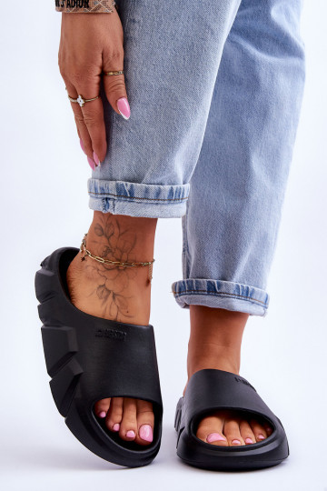 Gaisma Vieglas čības Big Star LL274594 melnas krāsas