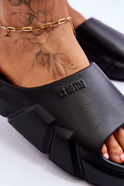 Gaisma Vieglas čības Big Star LL274594 melnas krāsas