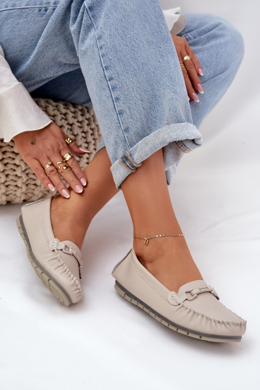 zempapēžu Āda Mokasīni ar ornamentiem S.Barski LR51-547 smilšu krāsas zempapēžu Āda Mokasīni ar ornamentiem S.Barski LR51-547 smilšu krāsas