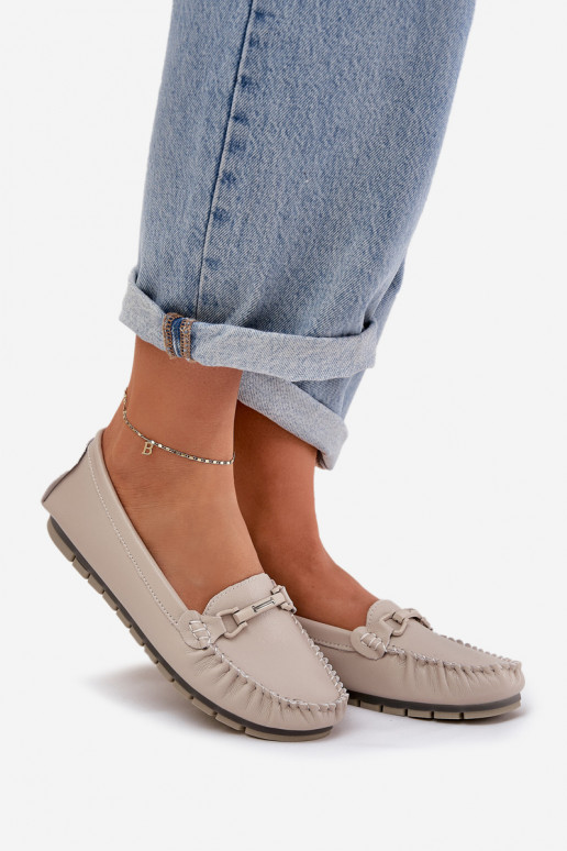 zempapēžu Āda Mokasīni ar ornamentiem S.Barski LR51-547 smilšu krāsas zempapēžu Āda Mokasīni ar ornamentiem S.Barski LR51-547 smilšu krāsas