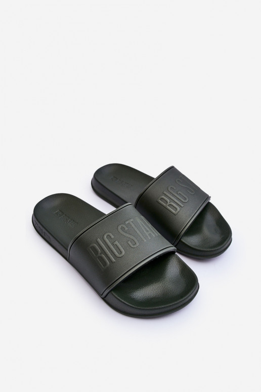 Vieglas čības Vīriešiem Big Star MM174324 haki krāsas