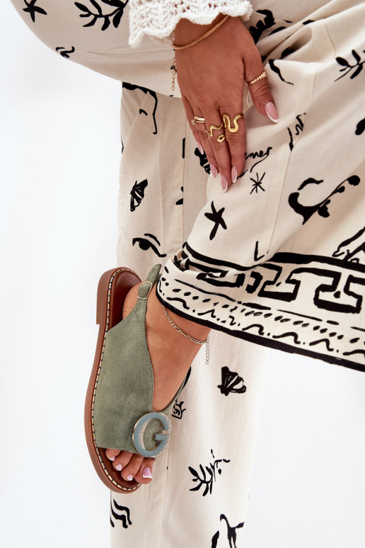 līdzenas zoles basenes ar ornamentiem Zaļas krāsas Haliones līdzenas zoles basenes ar ornamentiem Zaļas krāsas Haliones