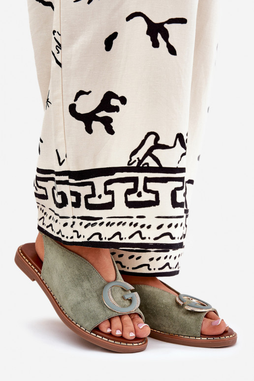 līdzenas zoles basenes ar ornamentiem Zaļas krāsas Haliones līdzenas zoles basenes ar ornamentiem Zaļas krāsas Haliones