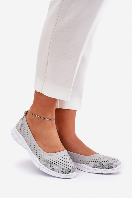 Āda Ažūra balerīnas Vinceza 95323 Pelēkas krāsas