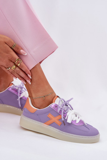 Zems sporta apavi Sieviešu Violeta krāsa Zelevelis