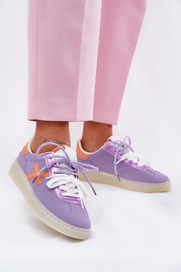 Zems sporta apavi Sieviešu Violeta krāsa Zelevelis 2