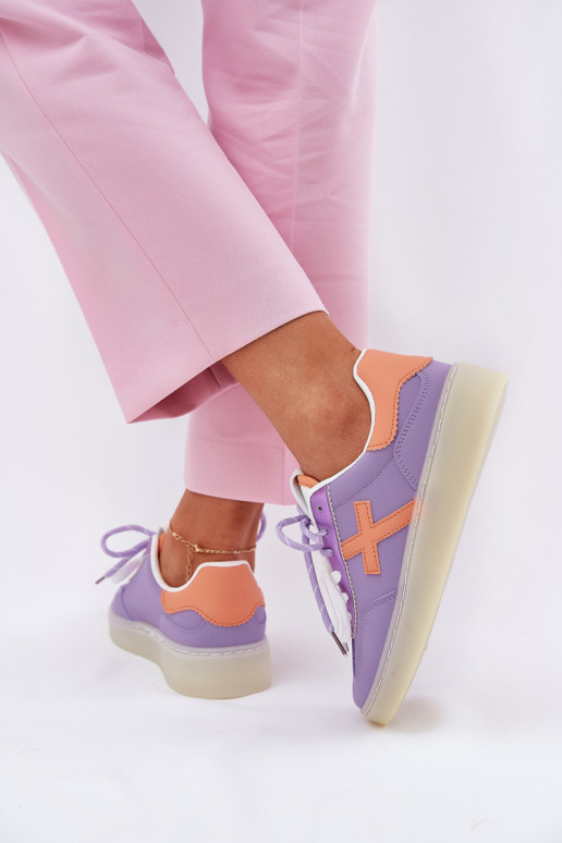 Zems sporta apavi Sieviešu Violeta krāsa Zelevelis Zems sporta apavi Sieviešu Violeta krāsa Zelevelis