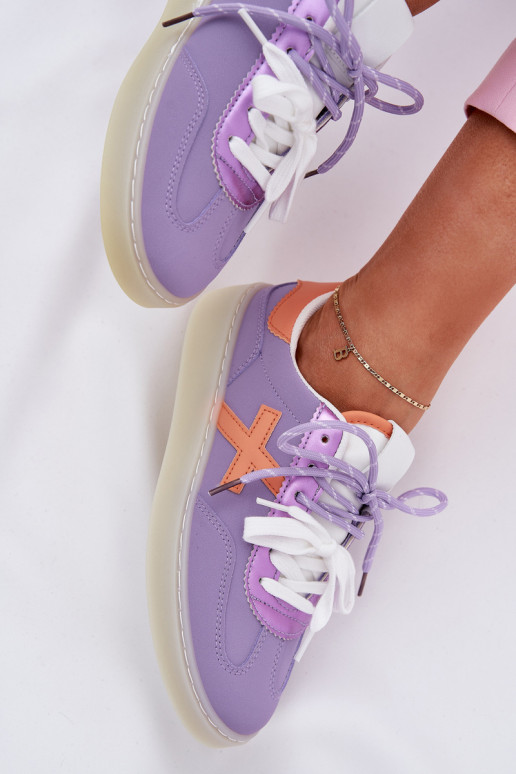 Zems sporta apavi Sieviešu Violeta krāsa Zelevelis Zems sporta apavi Sieviešu Violeta krāsa Zelevelis