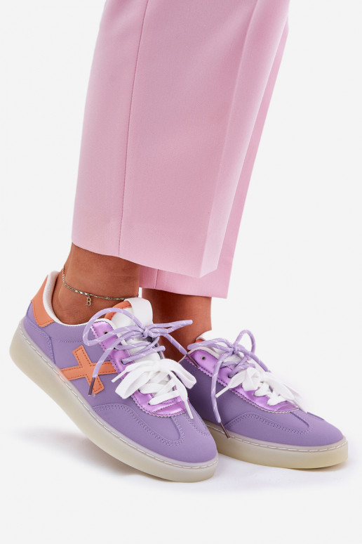 Zems sporta apavi Sieviešu Violeta krāsa Zelevelis Zems sporta apavi Sieviešu Violeta krāsa Zelevelis