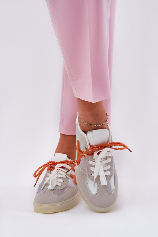 Zems sporta apavi Sieviešu Sudraba krāsas Zelevelis Zems sporta apavi Sieviešu Sudraba krāsas Zelevelis