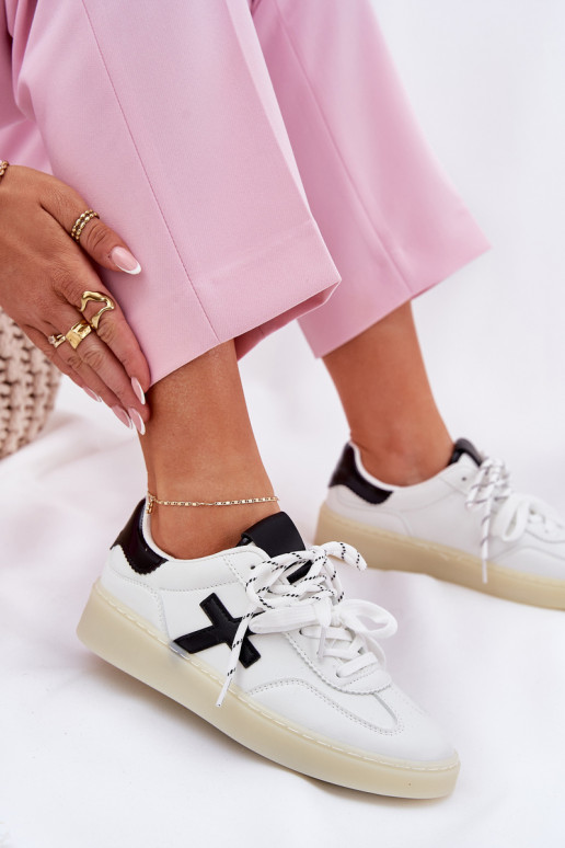 Zems sporta apavi Sieviešu baltas krāsas Zelevelis